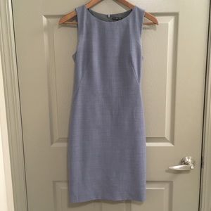 Theory Betty 2B Wool Stretch Shift Dress